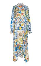 Dolce & Gabbana Maiolica-print Maxi Dress