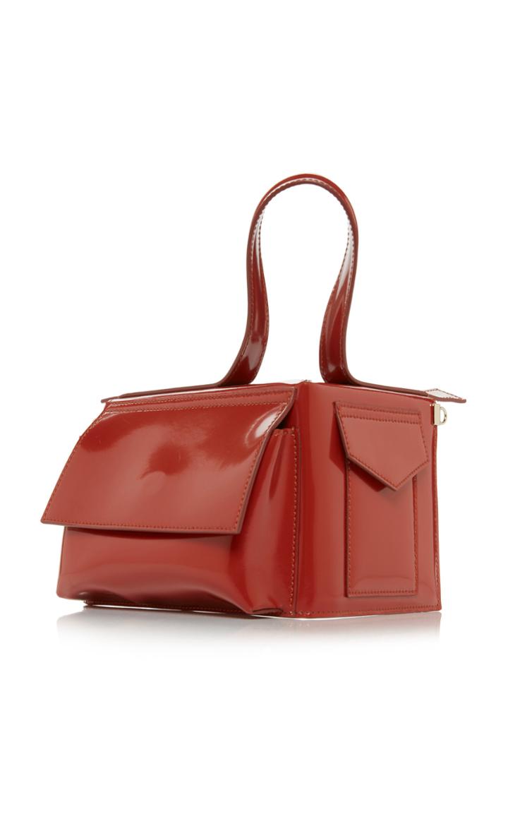 Khaore Corner Guard Patent Leather Bag