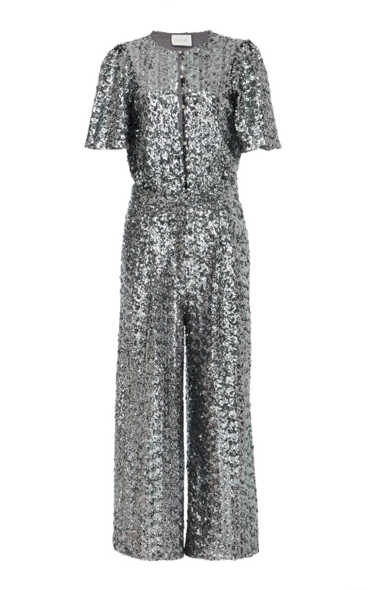 Alexis Asla Sequin Cropped Jumpsuit