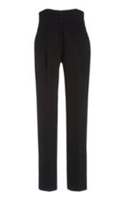 Moda Operandi Marchesa Cotton-blend Straight-leg Pants