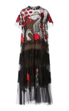 Biyan Aries Duck Silk Blend Dress