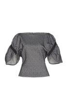 Christopher Esber Cotton-blend Gathered Sleeve T-shirt
