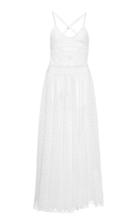 Off-white C/o Virgil Abloh A-line Cotton Macram Dress