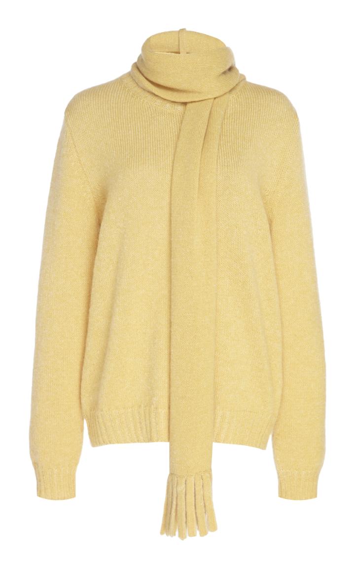Marc Jacobs Scarf-detailed Cotton Shirt