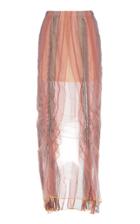 Moda Operandi Y/project Draped Tulle Drawstring Midi Skirt Size: 36