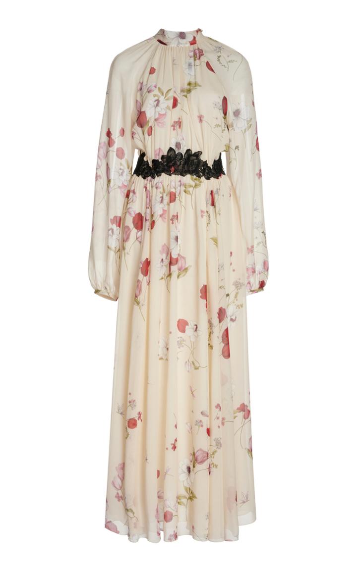 Moda Operandi Giambattista Valli Floral Georgette Maxi Dress