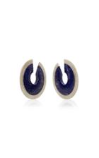 Arunashi One-of-a-kind Lapis Lazuli And Diamond Earrings
