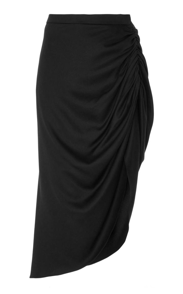 Delfi Collective Astrid Ruched Midi Skirt
