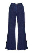 Eve Denim Jacqueline Cropped Mid-rise Flared Jeans