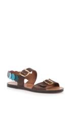 Anya Hindmarch Leather Circle Sandal