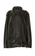 Maison Margiela Oversized Leather Jacket