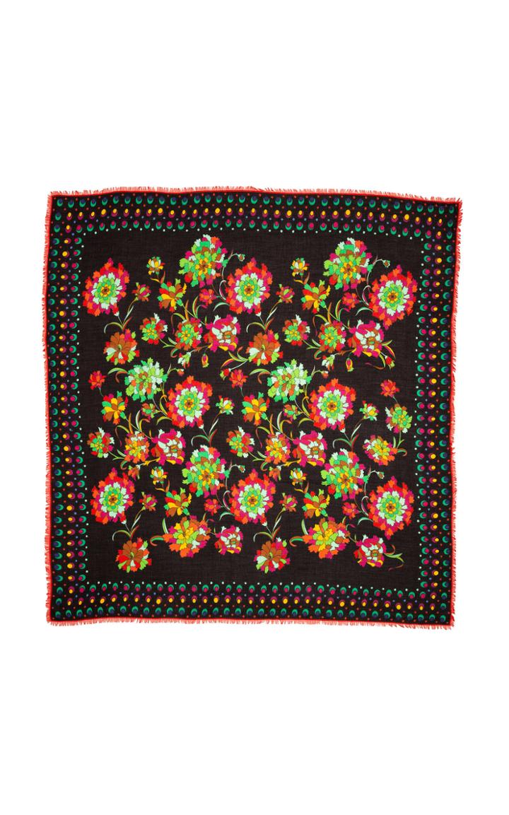 La Doublej Dandelion Cotton-blend Scarf
