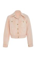 B Sides Clair Cropped Denim Jacket Size: S