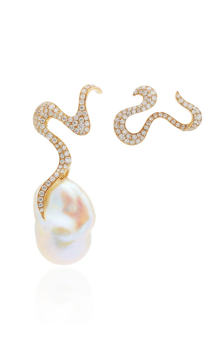 Gaelle Khouri Twisted Anchor Earrings