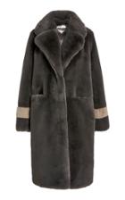 Moda Operandi Apparis Fabien Two-tone Faux Fur Coat