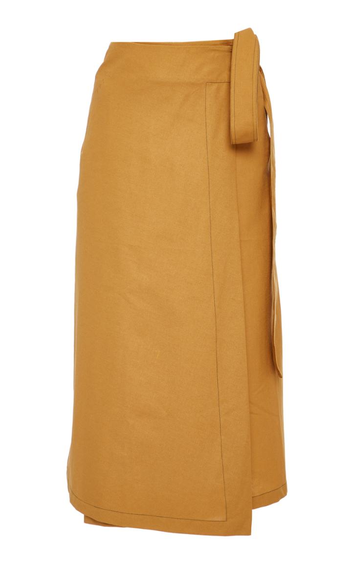 Albus Lumen Lou Lou Midi Wrap Skirt