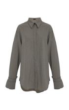 Joseph Renne Mini Dogtooth Suiting Top
