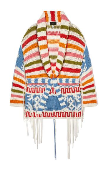Moda Operandi Alanui Amarillo Icon Chunky Cardigan