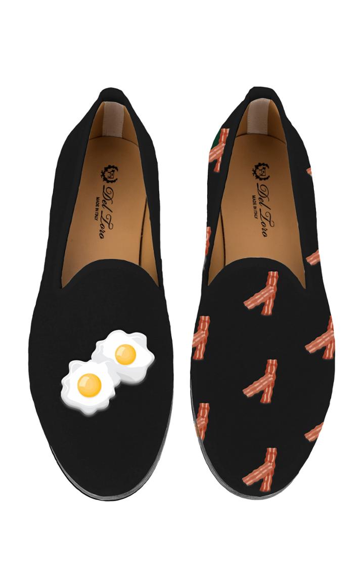Del Toro Exclusive: More Bacon & Eggs Slipper