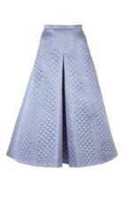Temperley London Dragon Quilted Silk Skirt