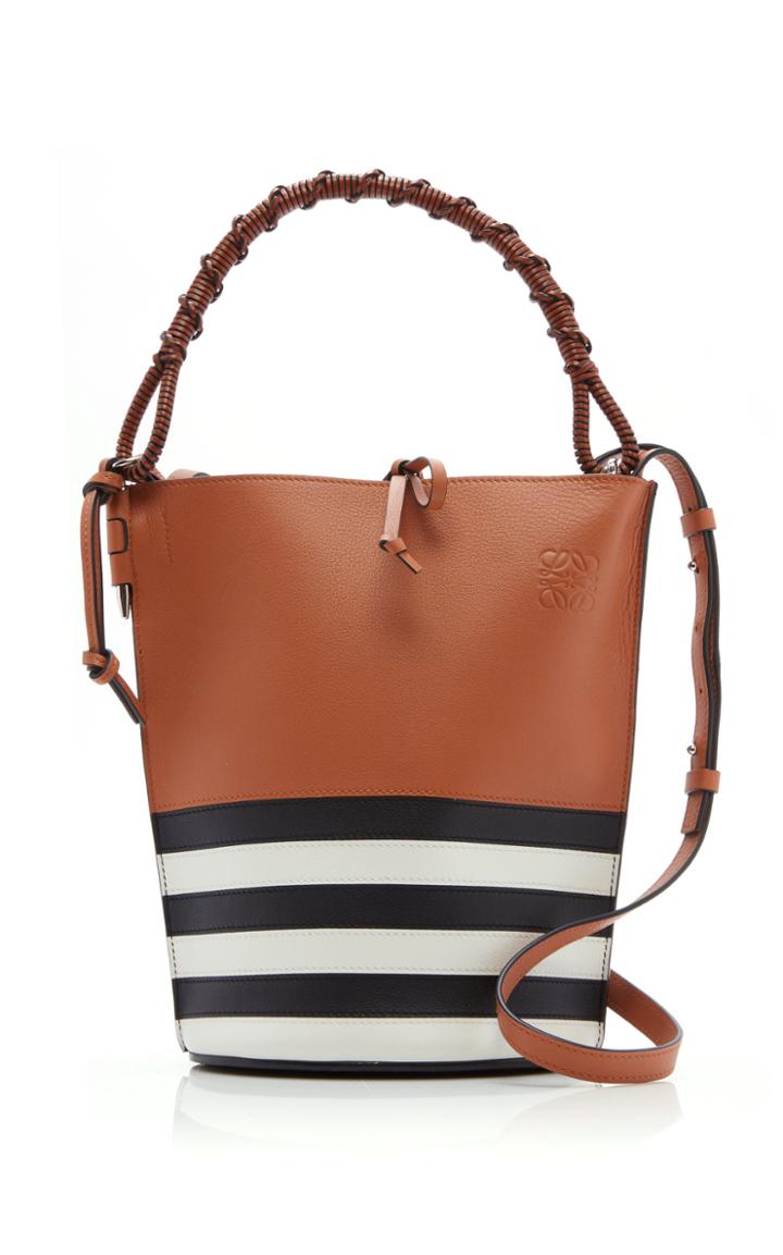 Loewe Gate Marine Leather Bucket Bag