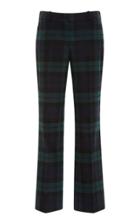 Michael Kors Collection Plaid Cropped Pant
