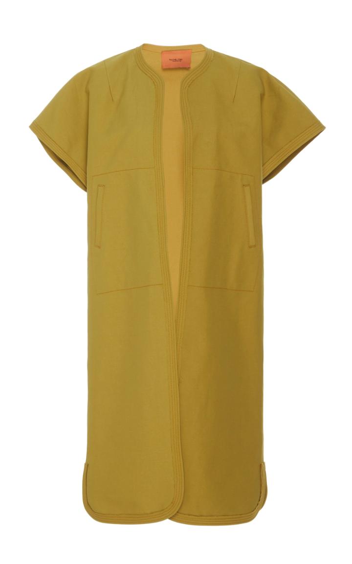 Moda Operandi Rachel Comey Long Level Cotton Jacket Size: 0