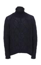 Jil Sander Cable-knit Turtleneck Sweater