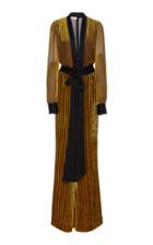 Diane Von Furstenberg Long Sleeve Sash Jumpsuit
