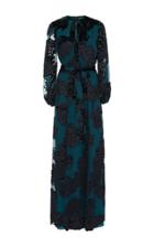 Co Jacquard Long Peasant Dress