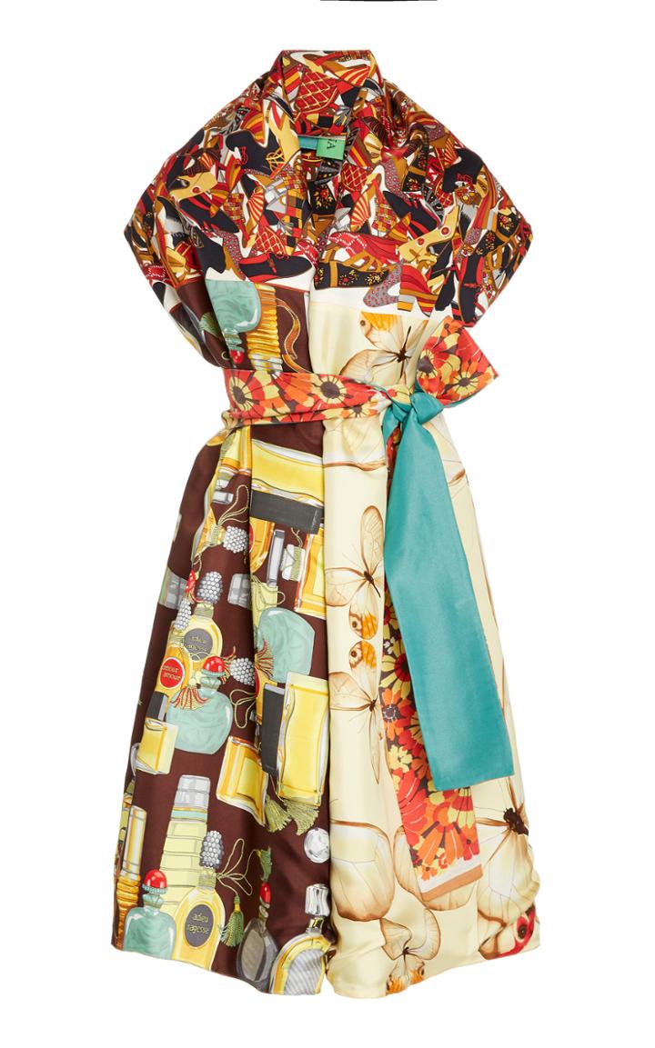 Rianna + Nina One Of A Kind M'o Exclusive Printed Silk Stole