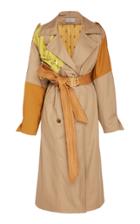 Preen By Thornton Bregazzi Deora Contrast Panel Trench