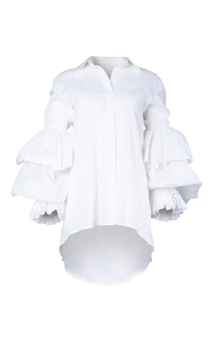 Moda Operandi Leal Daccarett Ila Ruffled Cotton Top