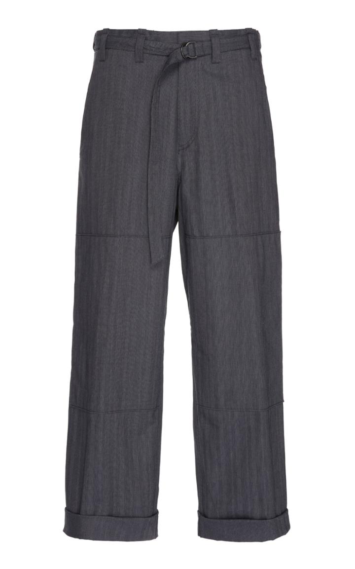 Lanvin Cotton Cargo Trousers