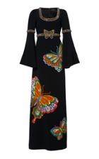 Andrew Gn Butterfly Sequined Gown