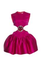 Christopher Kane Satin Cutout Cupcake Dress