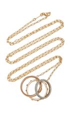 Moda Operandi Monica Rich Kosann 18k Gold One Of A Kind Love Poesy Ring Necklace