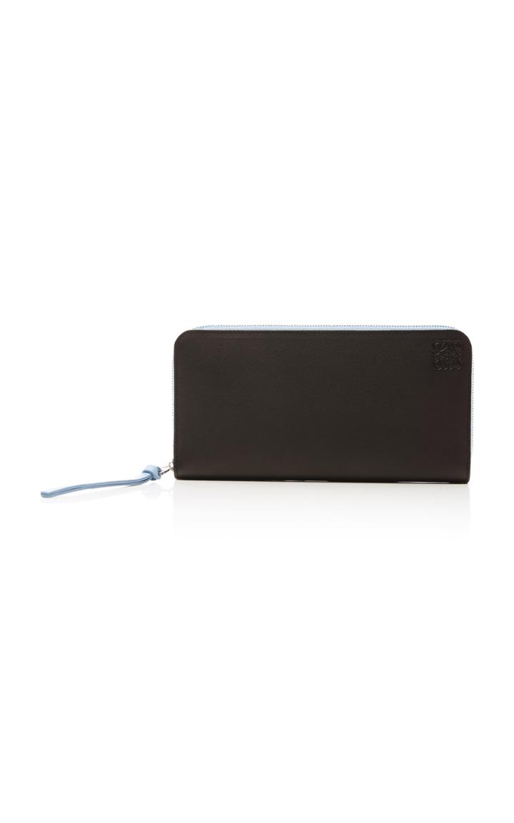Loewe Zip Around Rainbow Leather Wallet