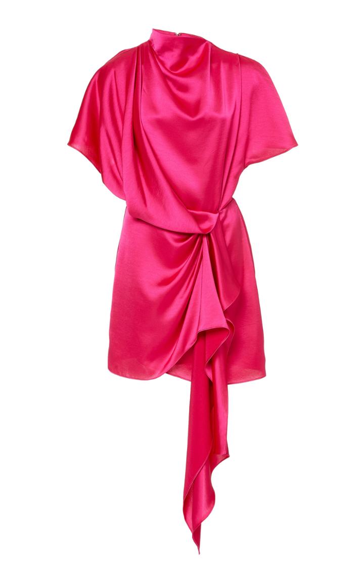 Acler Lochner Draped Mini Dress