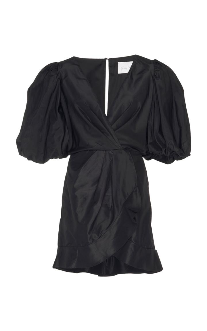 Johanna Ortiz Love Expansion Balloon-sleeve Silk Mini Dress