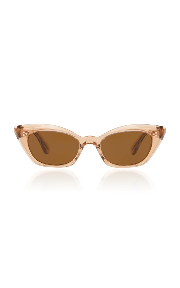 Oliver Peoples Bianka Acetate Cat-eye Sunglasses
