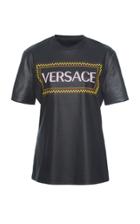 Versace Crewneck Coated Jersey T-shirt