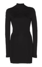 Andrew Gn Leopard Lace-trimmed Dress