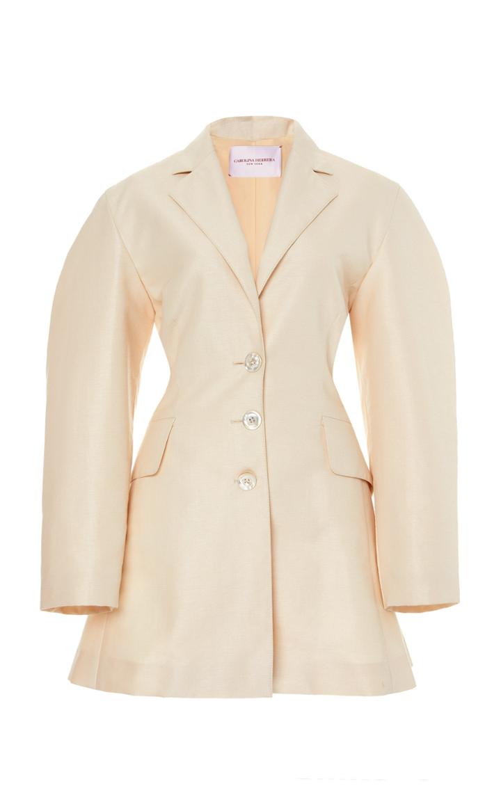 Moda Operandi Carolina Herrera Oversized Cotton-blend Jacket Size: 0
