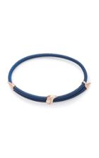Bea Bongiasca Heliconia 9k Rose Gold And Leather Bracelet