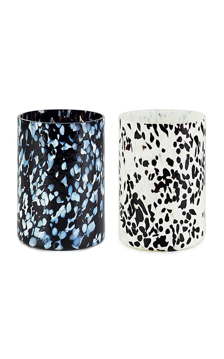 Moda Operandi Stories Of Italy Set Of 2 Black & White + Dalmata Glasses