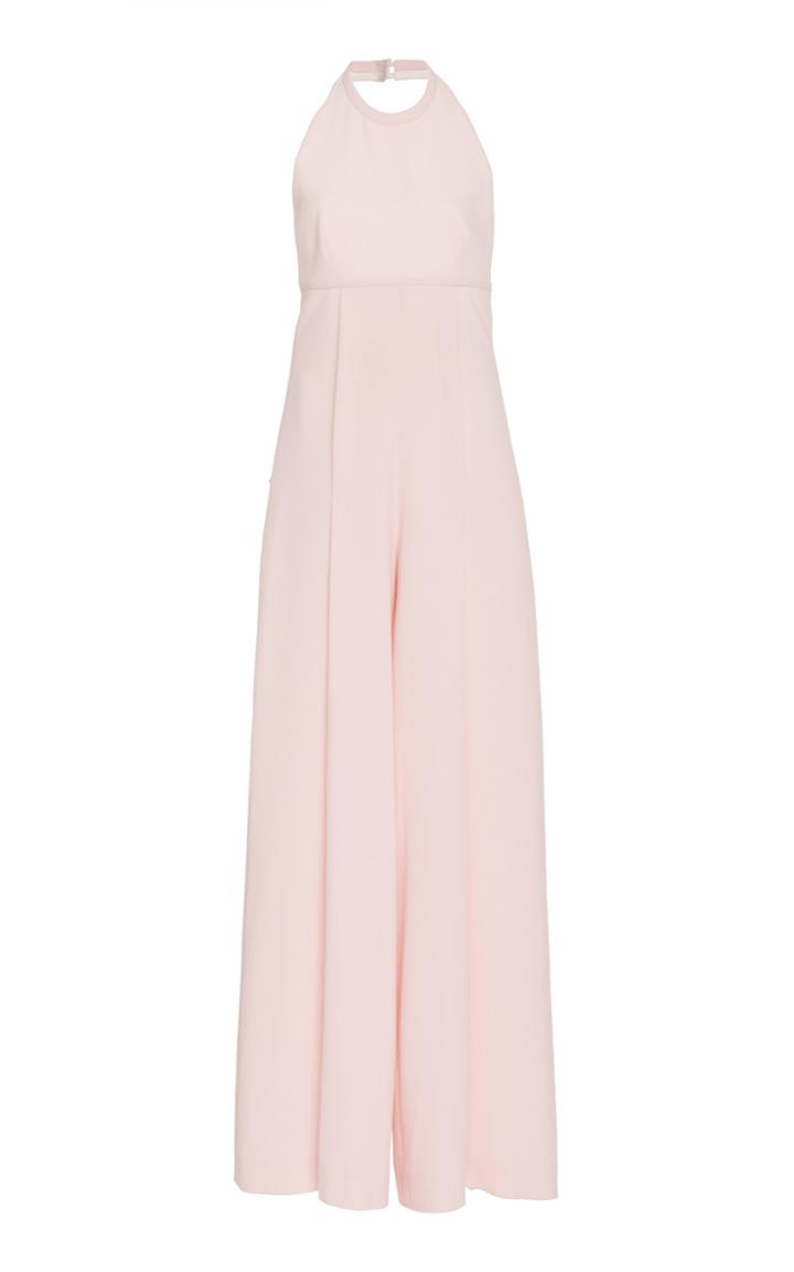 Emilia Wickstead Sabryn Sleeveless Crepe Jumpsuit