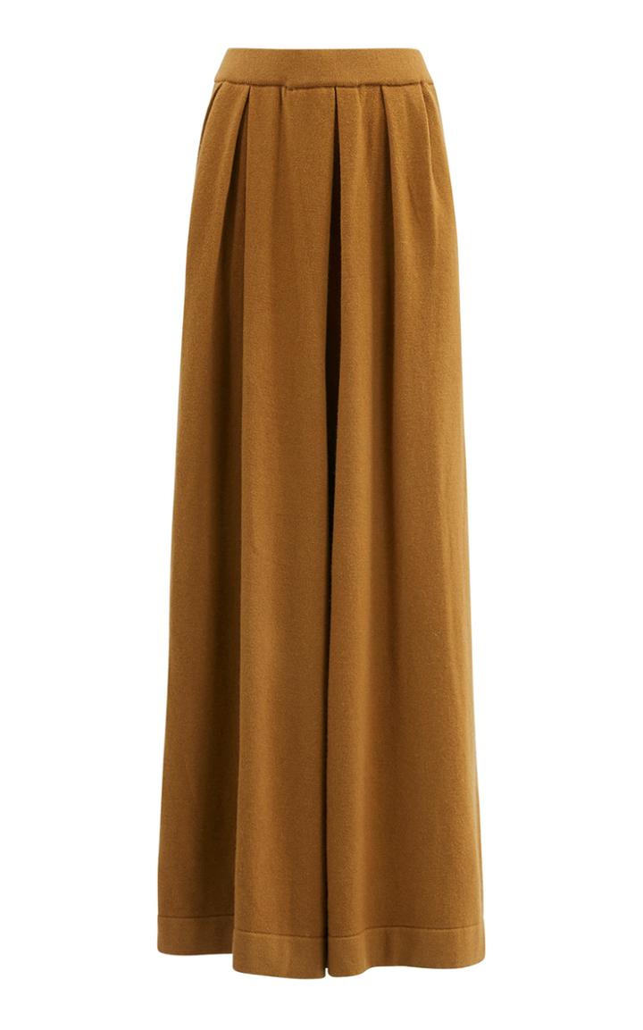 Tuinch Pleated Cashmere Trousers