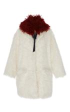 Emilio De La Morena Oversized Fur Jacket