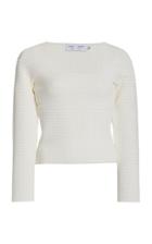 Proenza Schouler White Label Quilted-knit Square-neck Top